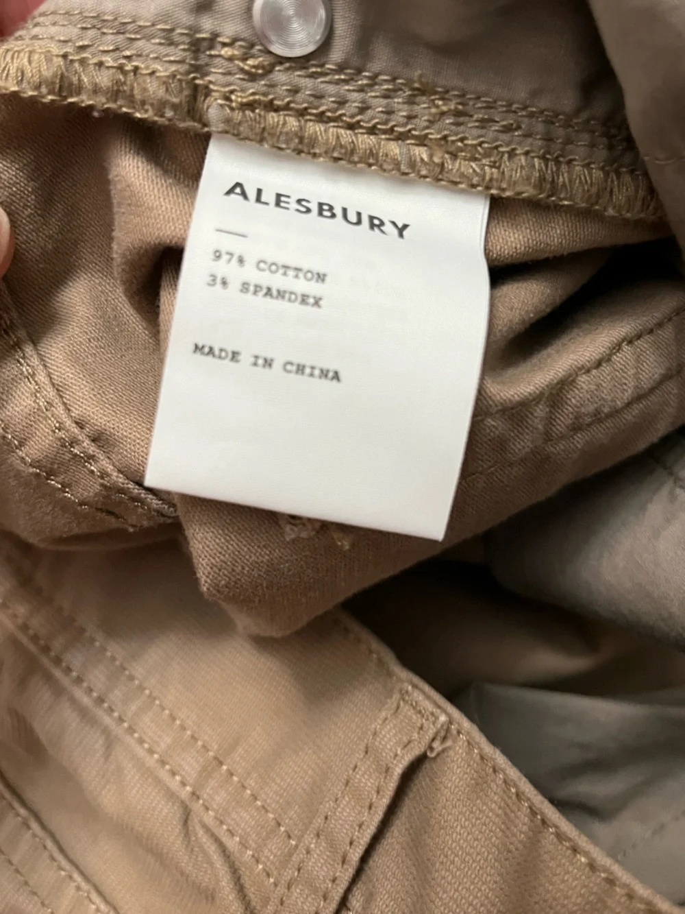 Alesbury‎ Men’s Khaki Shorts Size 40 Utility Outdoor Casual Workwear
